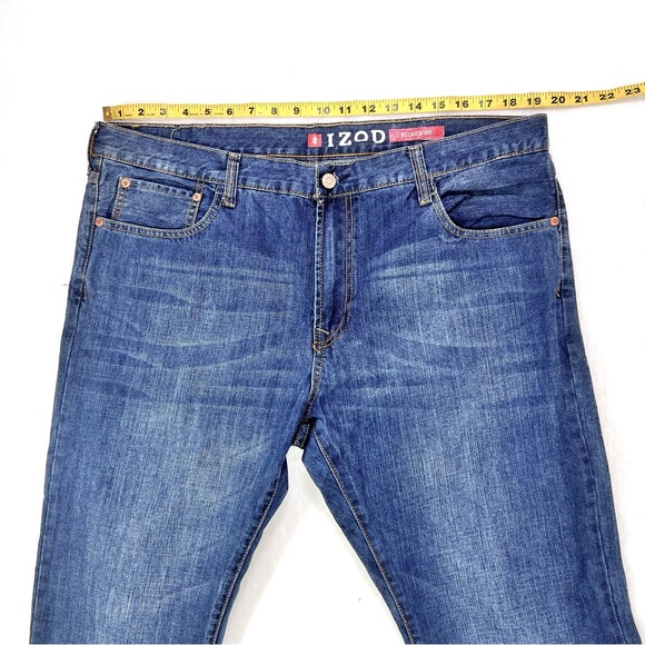 Izod Relaxed Fit Jeans 40x30 - Picture 8 of 8